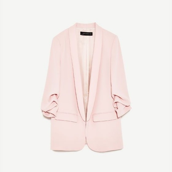 Zara Jackets & Blazers - NWT Zara Pink Blazer
